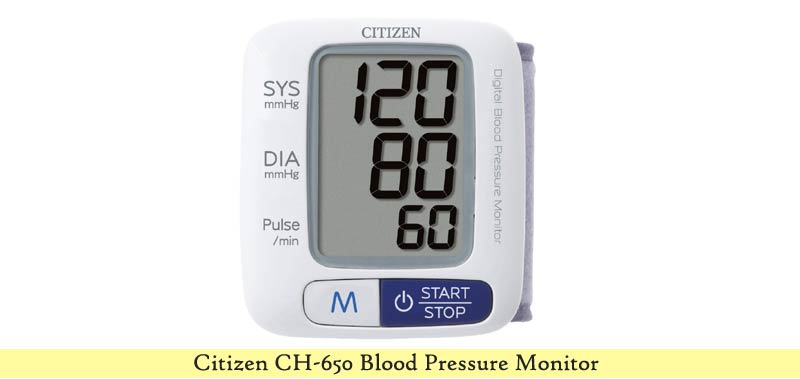 Citizen CH-650 Blood Pressure Monitor